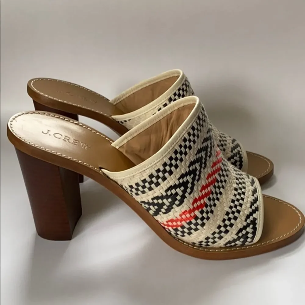 J. Crew Marlow Fabric Mules 10